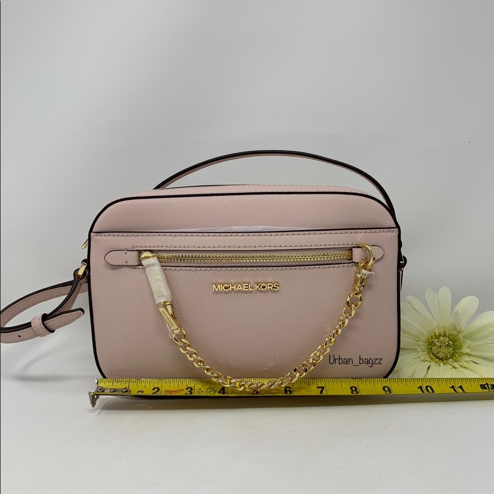 Michael Kors JSI Large EW Chain Zip Crossbody - Picture 2 of 8